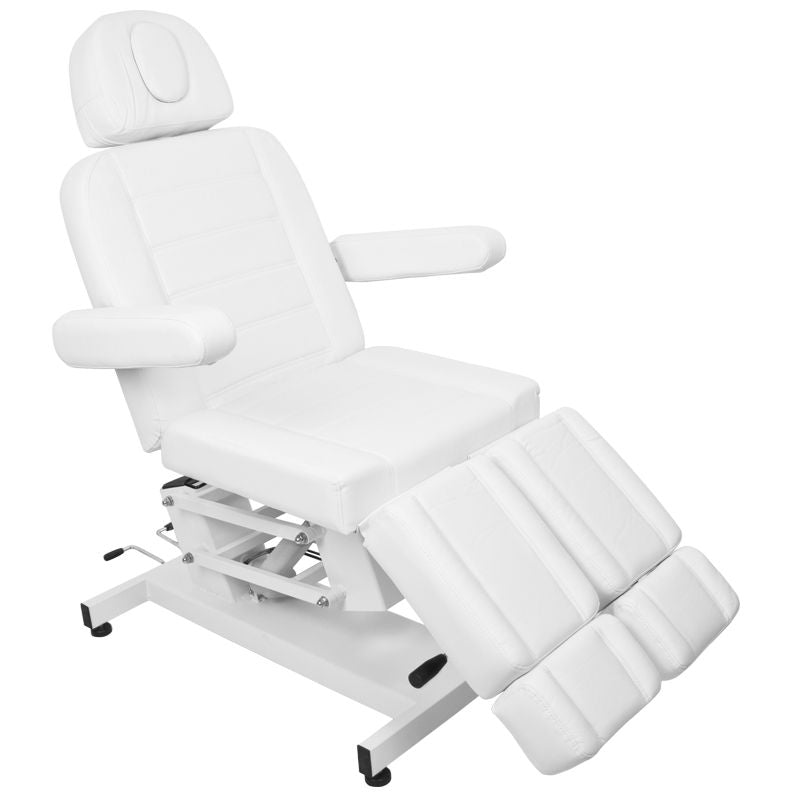 Sillón Estético Eléctrico Azzurro 706 1 Motor Pedi Blanco