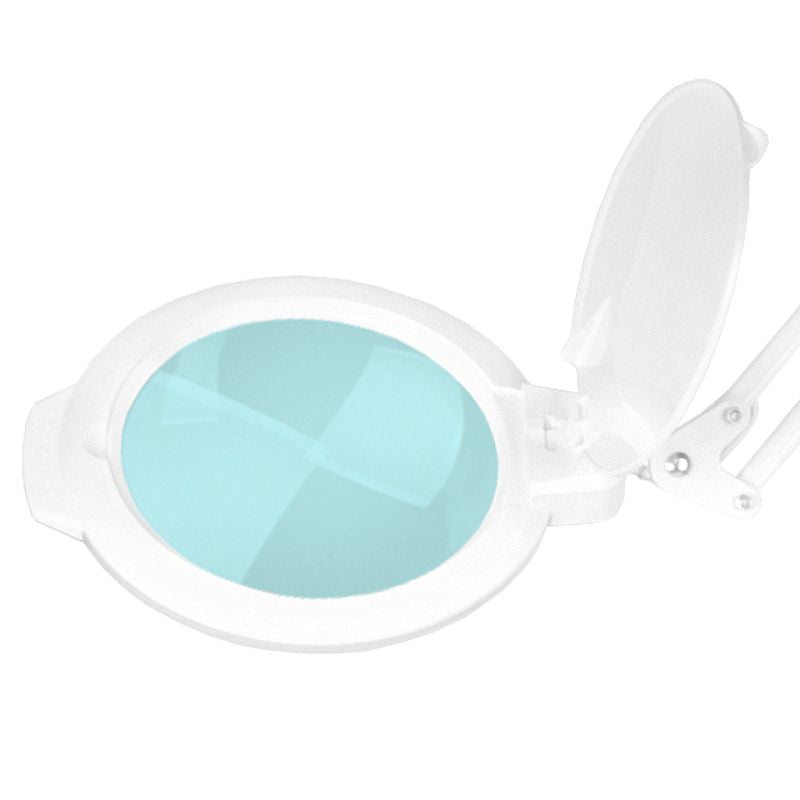 Lámpara Lupa LED SMD 5D con Abrazadera Glow Moonlight 8013 Blanca