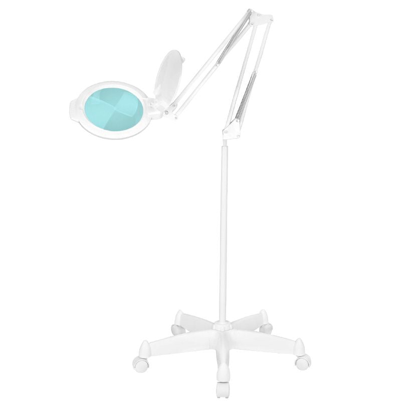 Lámpara Lupa LED SMD 5D con Pie Glow Moonlight 8012 Blanca