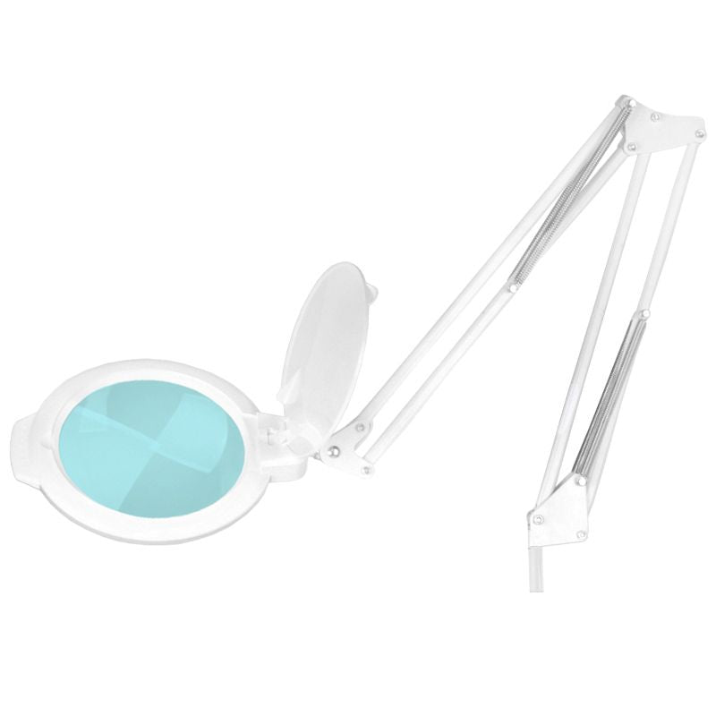 Lámpara Lupa LED SMD 5D con Pie Glow Moonlight 8012 Blanca