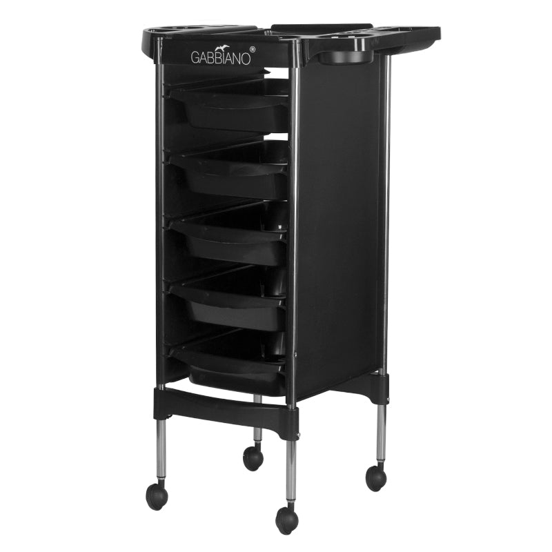 Carro de Peluquería Gabbiano FX11-5 Negro