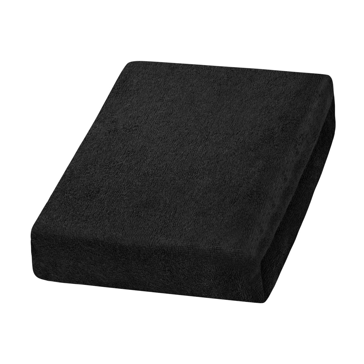 Funda para Sillón de Estética y Camilla de Masaje Terry 190 x 60 cm Negro