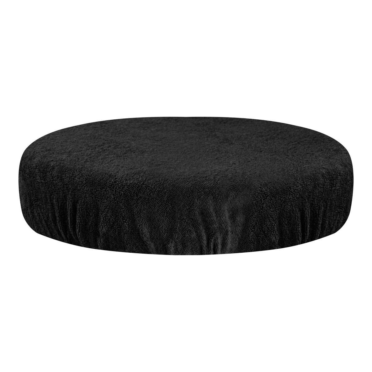 Funda de Taburete Terry Negro