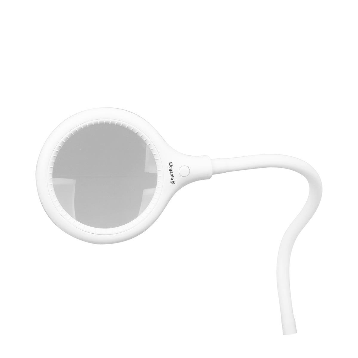 Lámpara Lupa LED 30 SMD 3D con Soporte y Abrazadera Elegante 2014-2R Blanca