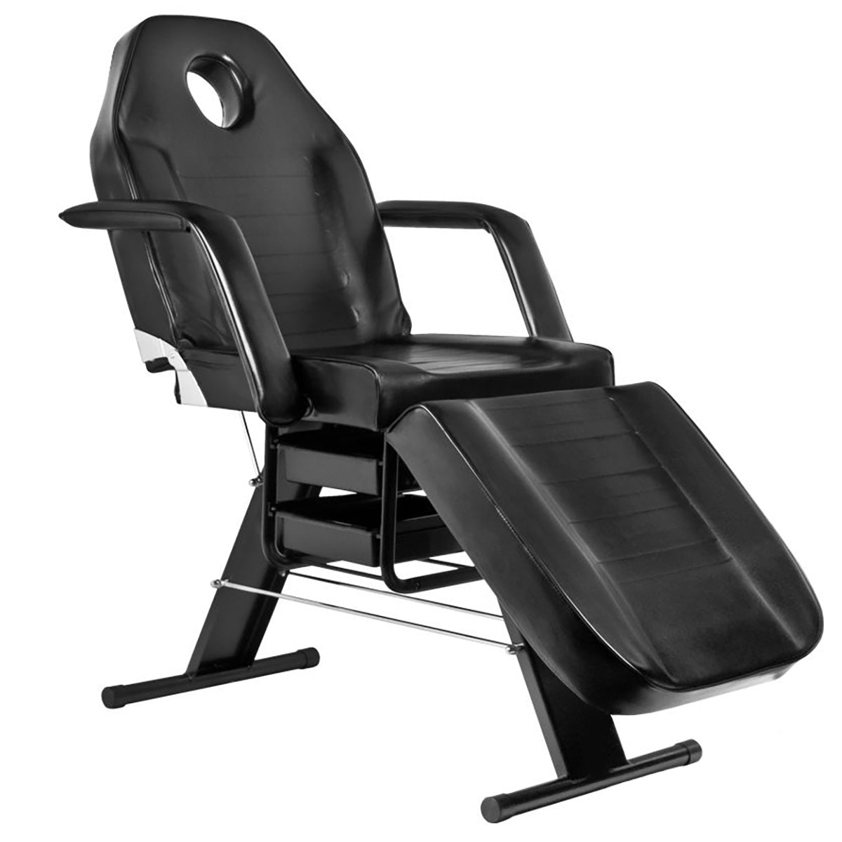Sillón Basic 202 con Bandejas Negro