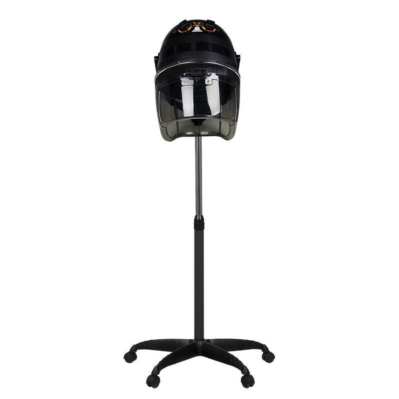 Secador de Casco de Pie Gabbiano 1600 con Monovelocidad Negro