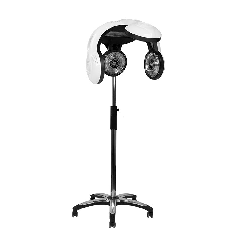 Secador de Casco de Pie Gabbiano Infrazón 938 Blanco