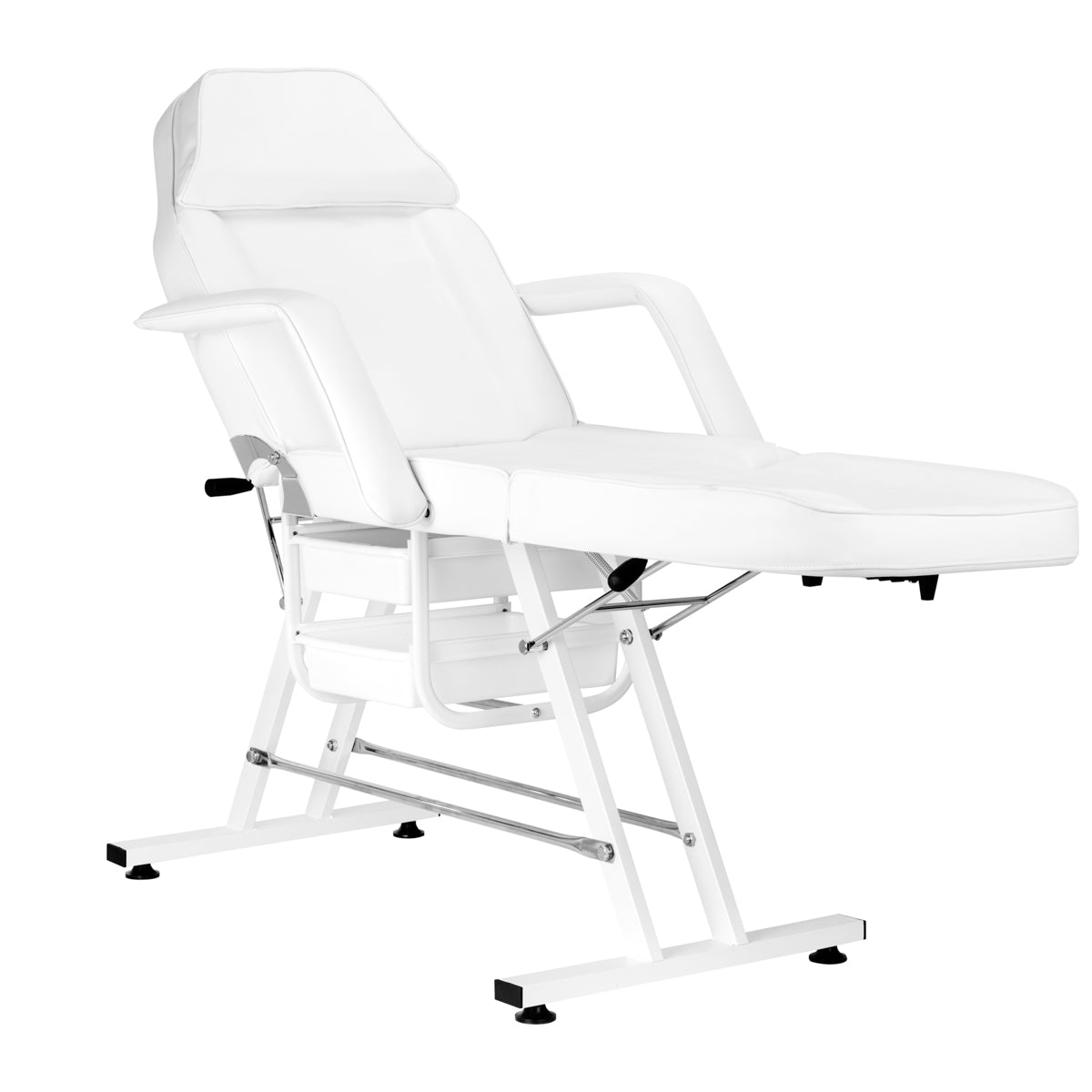 Sillón Fijo con bandejas Blanco