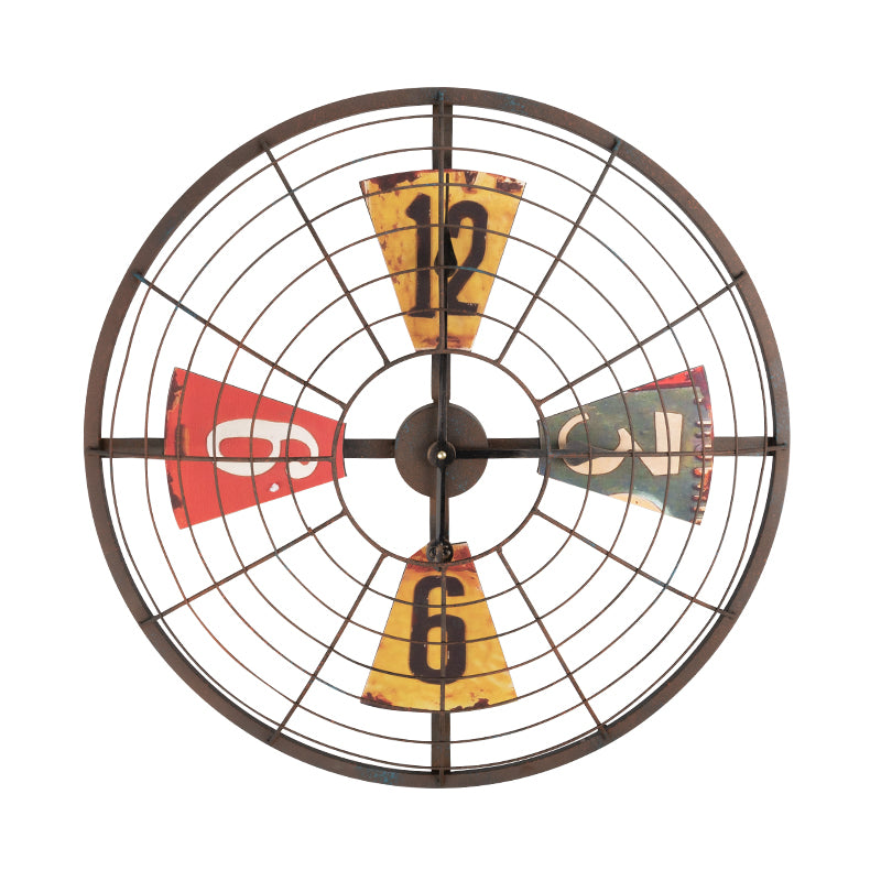 Decoration clock fan