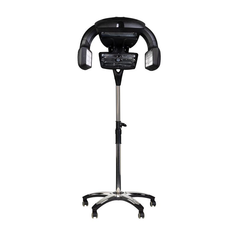 Secador de Casco de Pie Gabbiano Infrazón Y-707 Negro