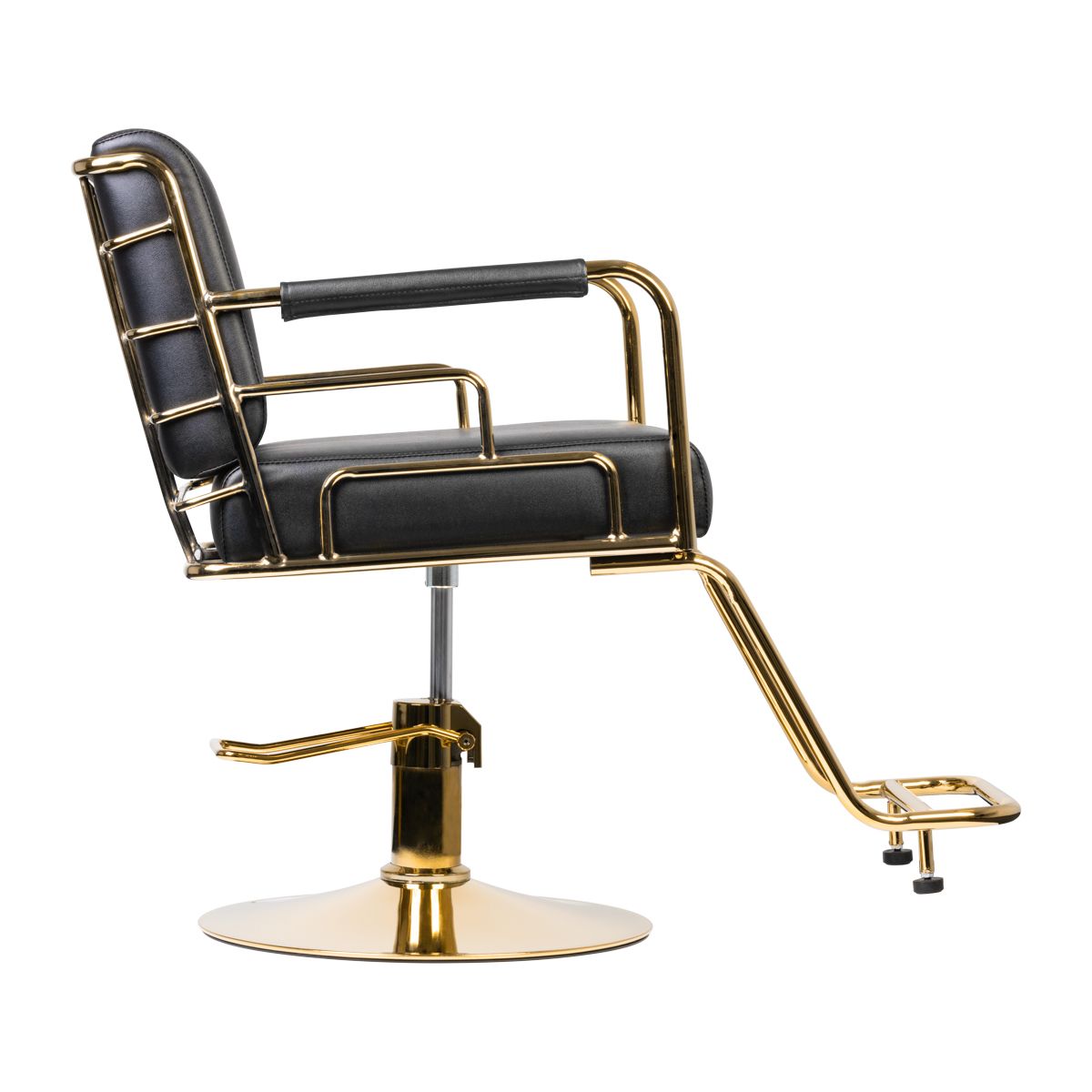 Sillón de peluquería Gabbiano Prato Oro-Negro