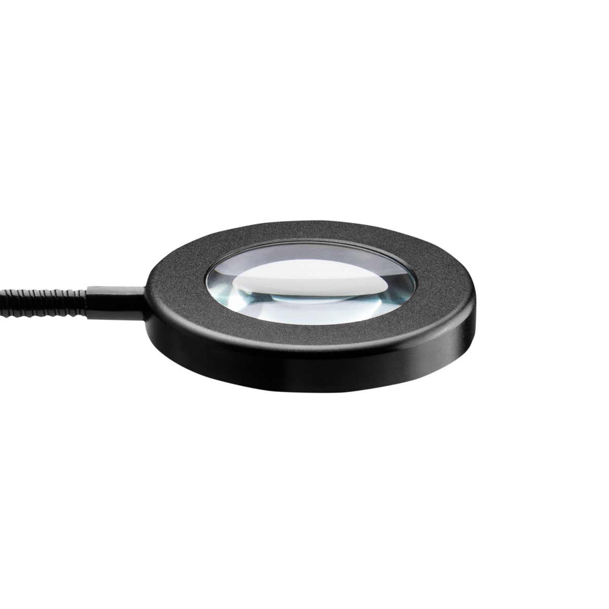 Lámpara Lupa LED 5D con Abrazadera USB Cuello de Cisne Negra
