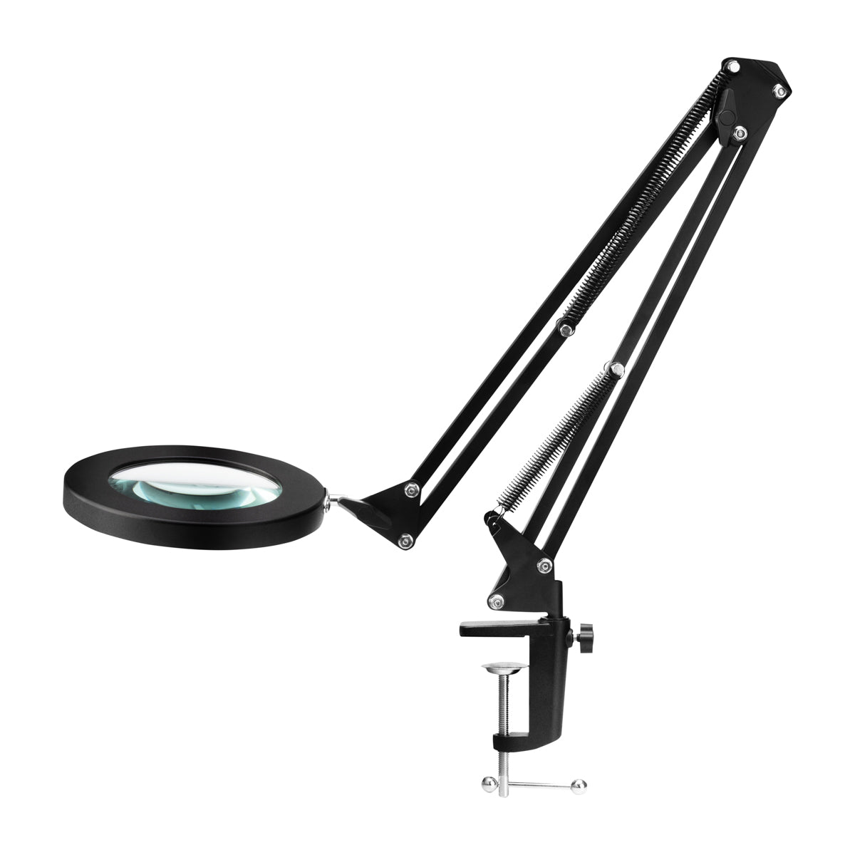 Lámpara Lupa LED SMD 8D con Abrazadera USB Glow 308 Negra