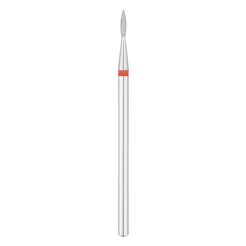 Exo Fresa pedicura Diamante flama Redondo ⌀1.8/8 mm Fino