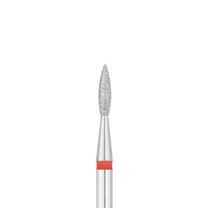Exo Fresa pedicura Diamante flama Redondo ⌀2.1/8 mm Fino