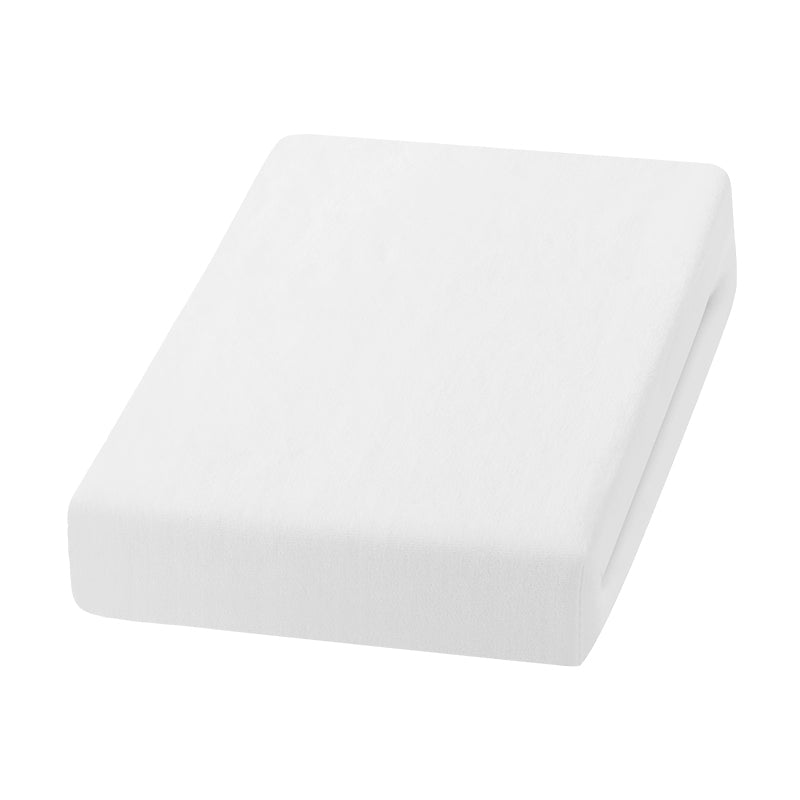 Funda de Sillón Terciopelo Blanco