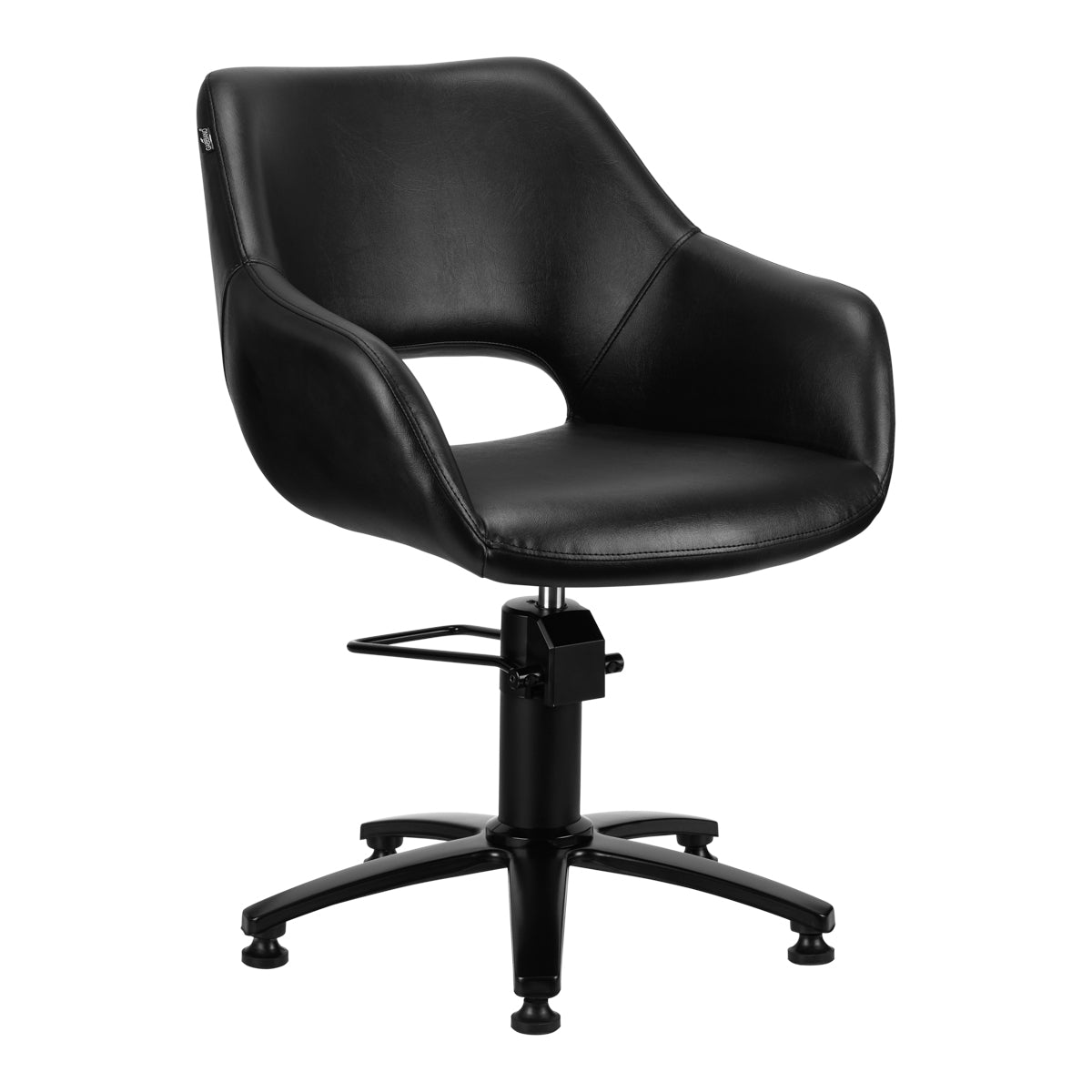 Sillón de peluquería Gabbiano Lima Negro