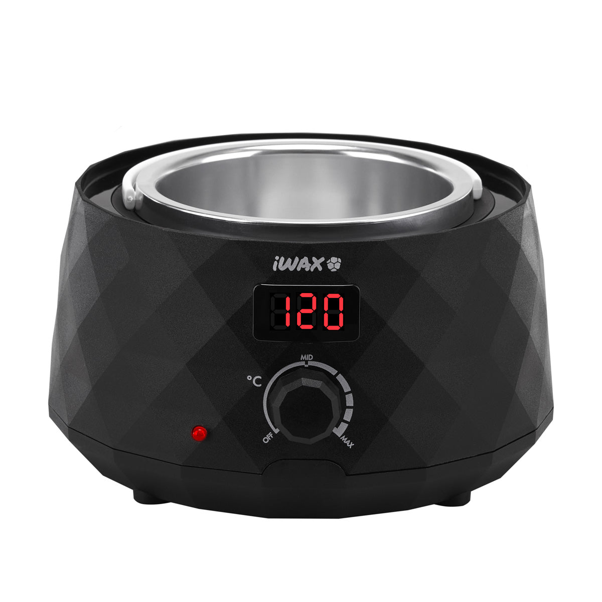 Calentador de Cera Olla iWax Diamond Tech 400ml 100W Negro