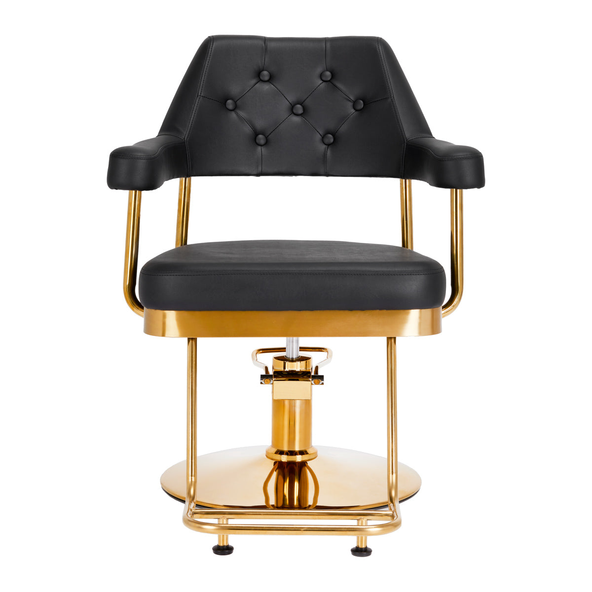 Sillón de peluquería Gabbiano Granada Oro Negro