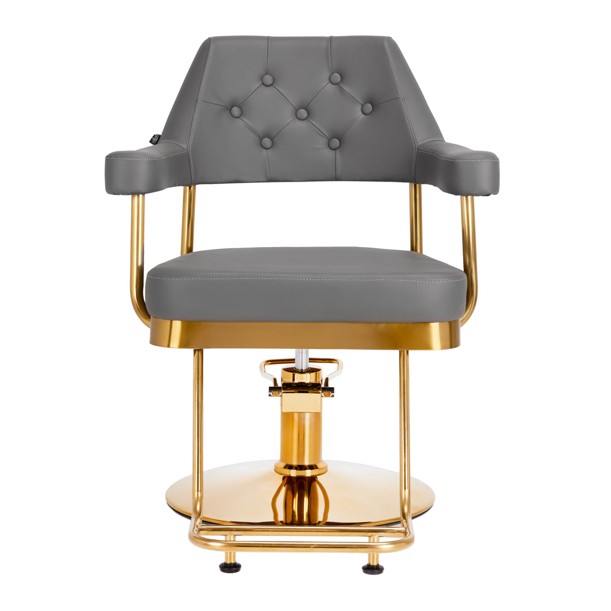 Sillón de peluquería Gabbiano Granada Oro Gris