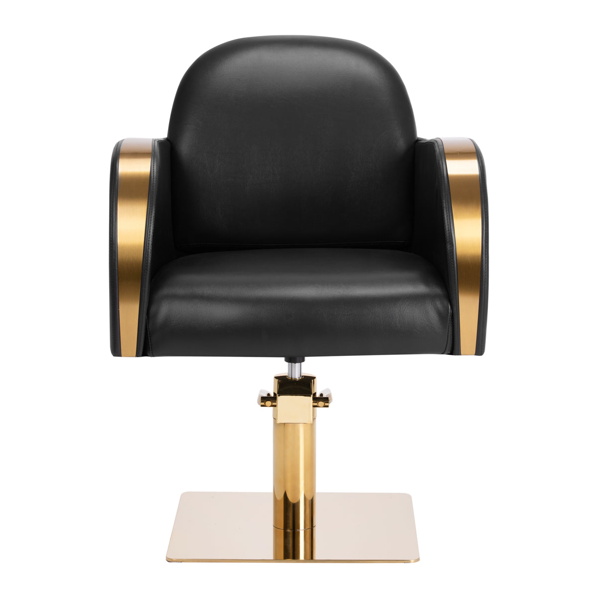 Sillón de peluquería Gabbiano Malaga Oro Negro