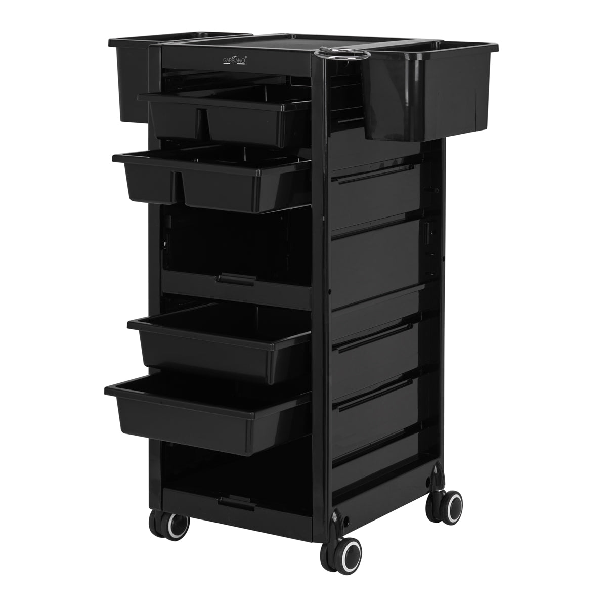 Carro de Peluquería Gabbiano 68B Negro