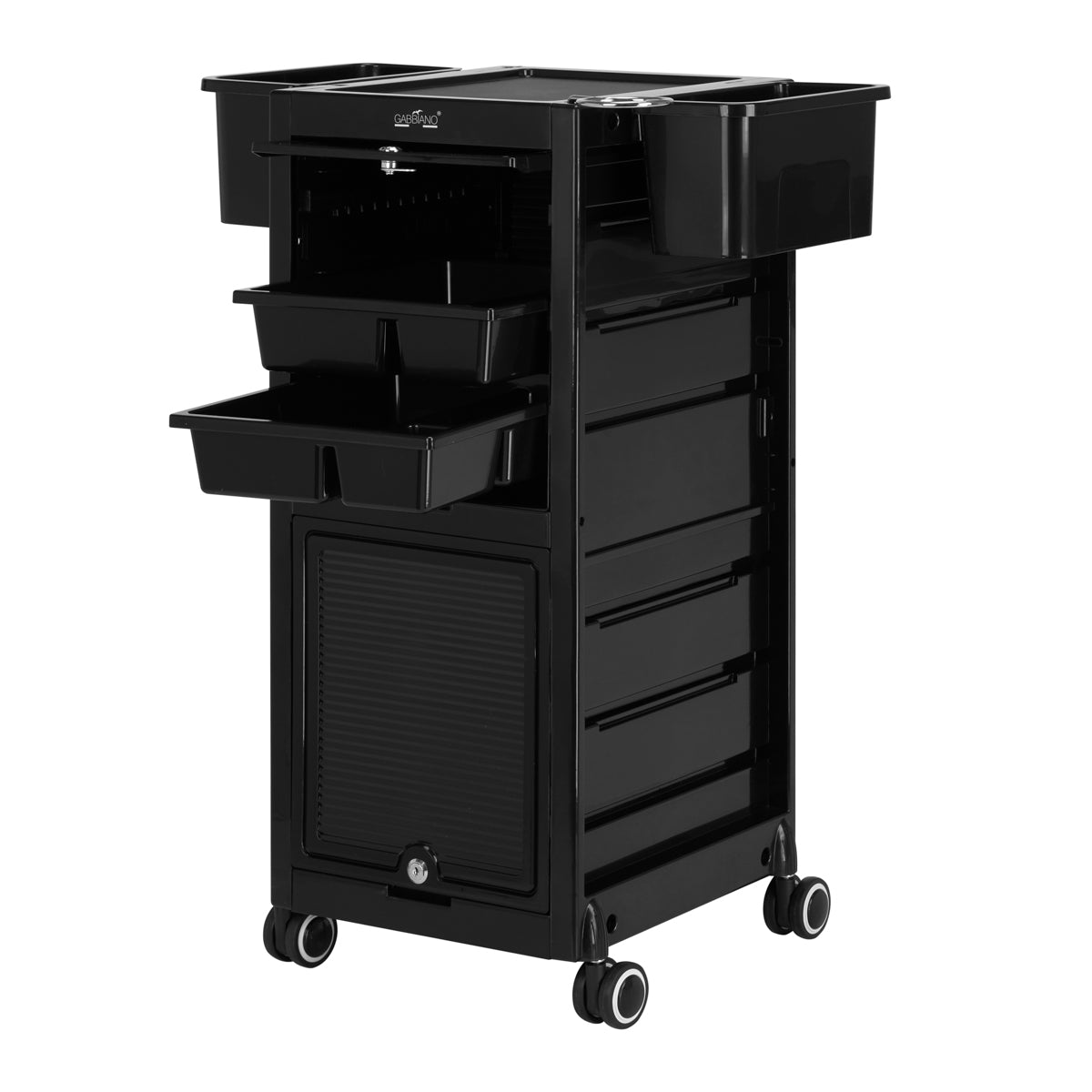 Carro de Peluquería Gabbiano 68C Negro
