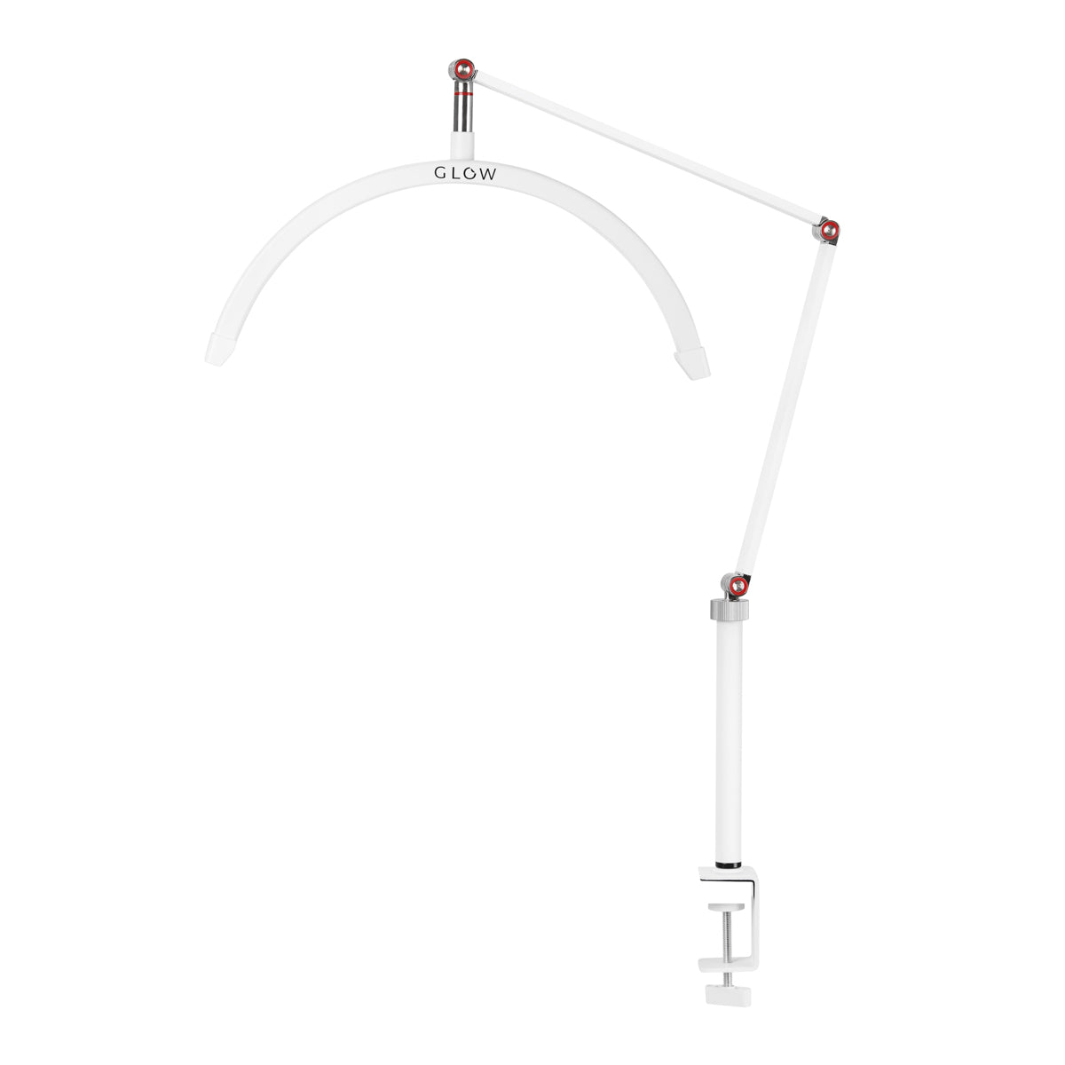Lámpara LED con Abrazadera y Color e Intensidad de Luz Ajustables Glow MX3 Blanca Mate
