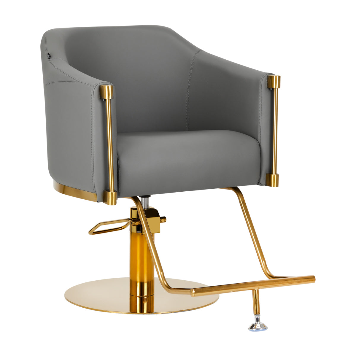 Sillón de peluquería Gabbiano Burgos Oro-Gris
