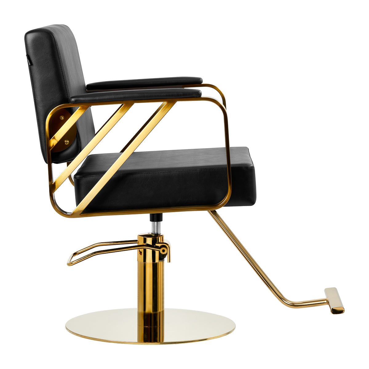 Sillón de peluquería Gabbiano Genua Oro Negro