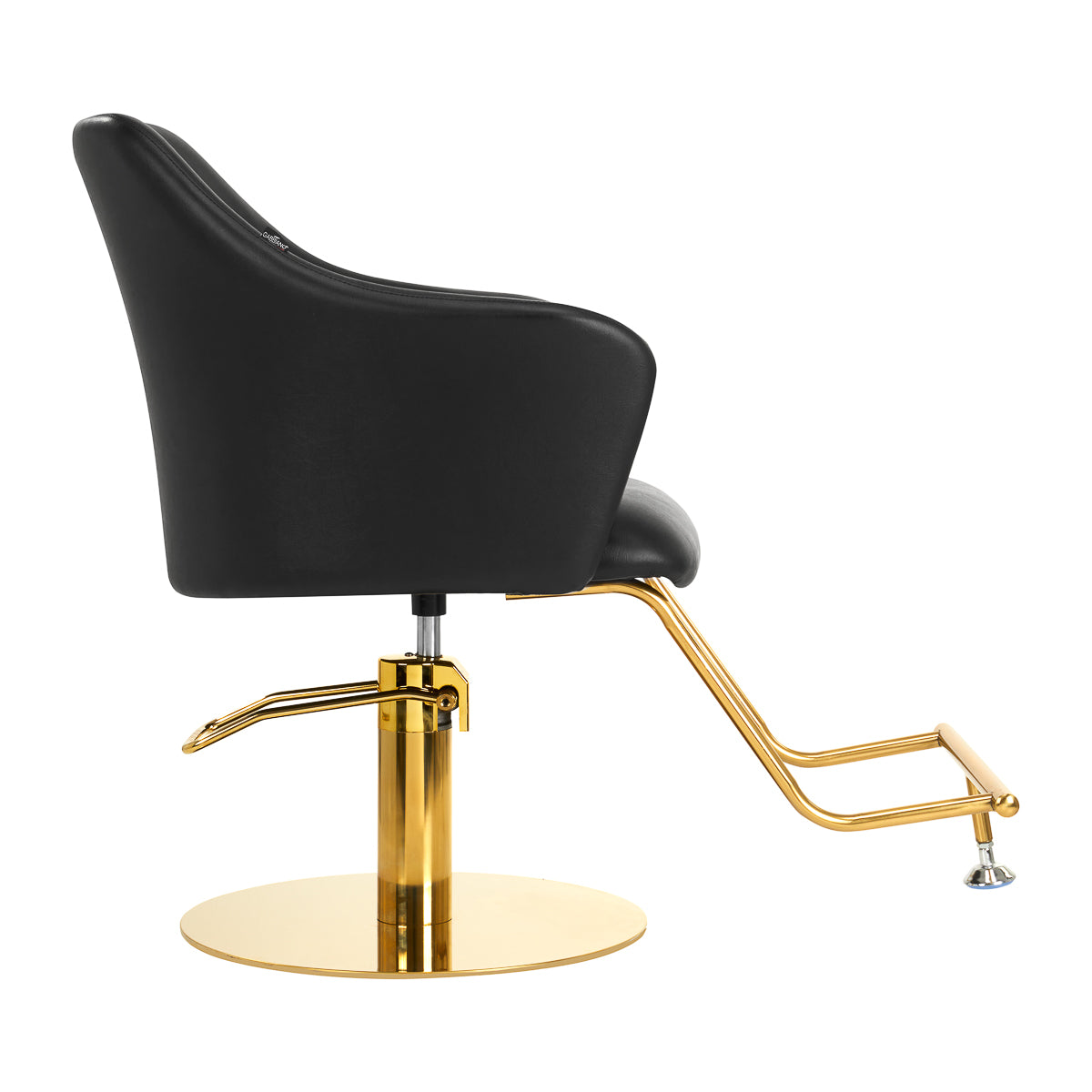 Sillón de peluquería Gabbiano Marbella Oro Negro
