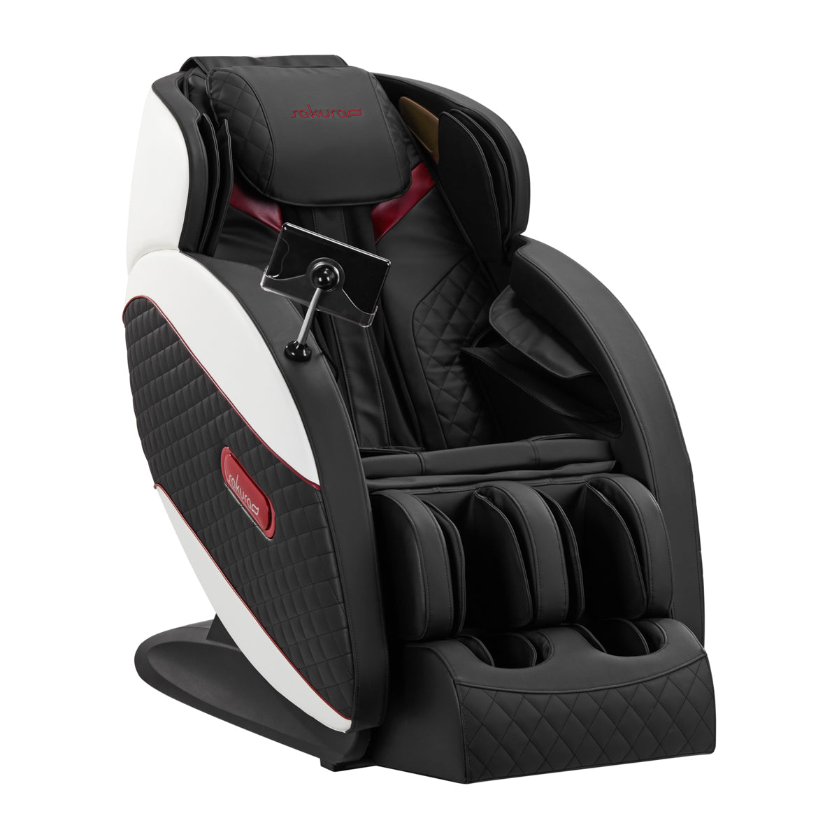 Sillón de Masaje Eléctrico Sakura Standard 801 Negro-Rojo