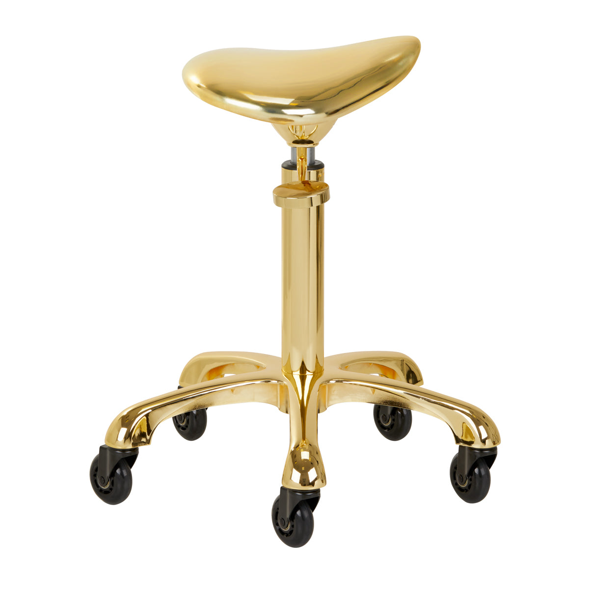 Taburete con Ruedas Gabbiano Roll Speed Oro