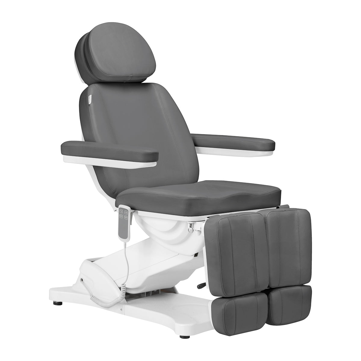 Sillón Estético Eléctrico Sillon Classic 2 Motores Pedi Gris