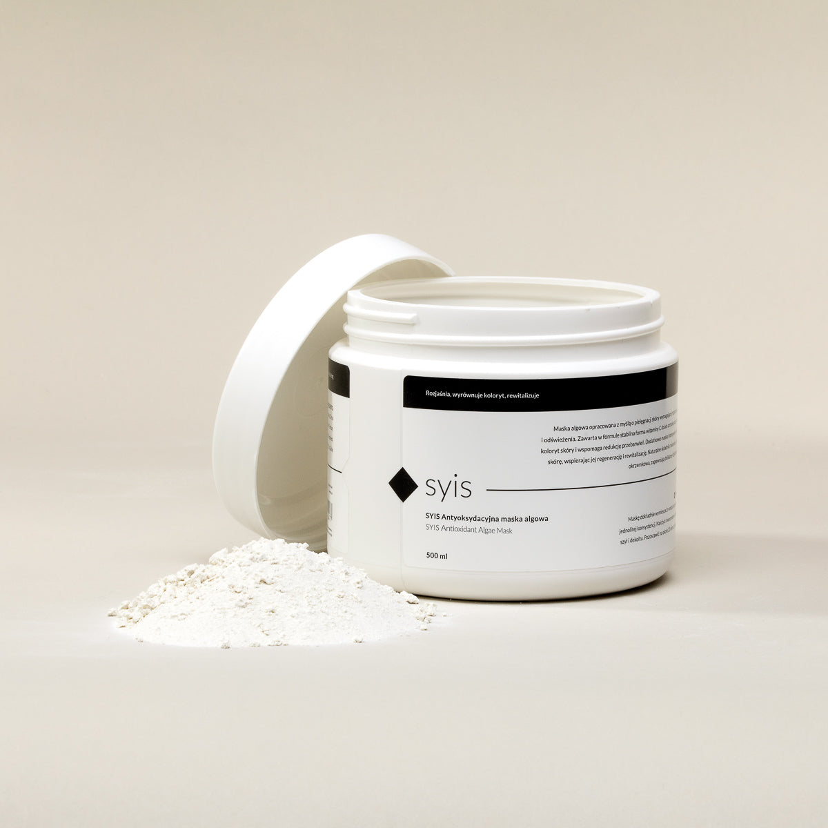 Mascarilla de Algas Antioxidante Syis 500 ml