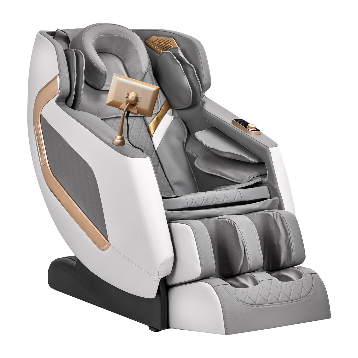 Sillón de Masaje Eléctrico Sakura Classic 802A Blanco-Gris