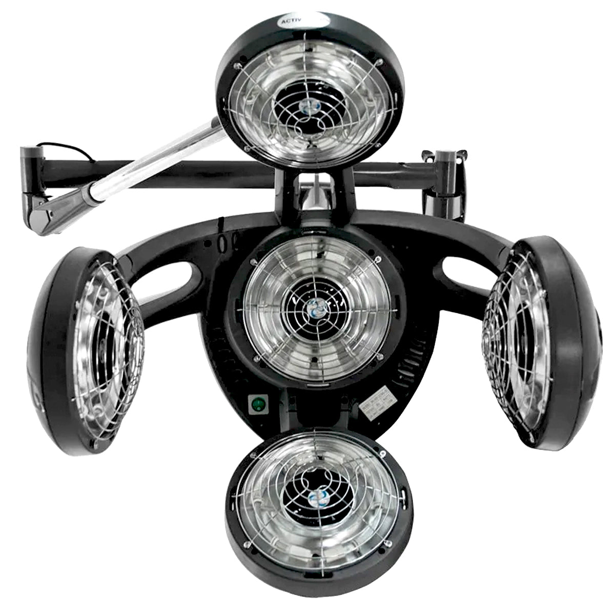 Secador de Casco Pared Gabbiano GD-505W Infrarrojo Negro