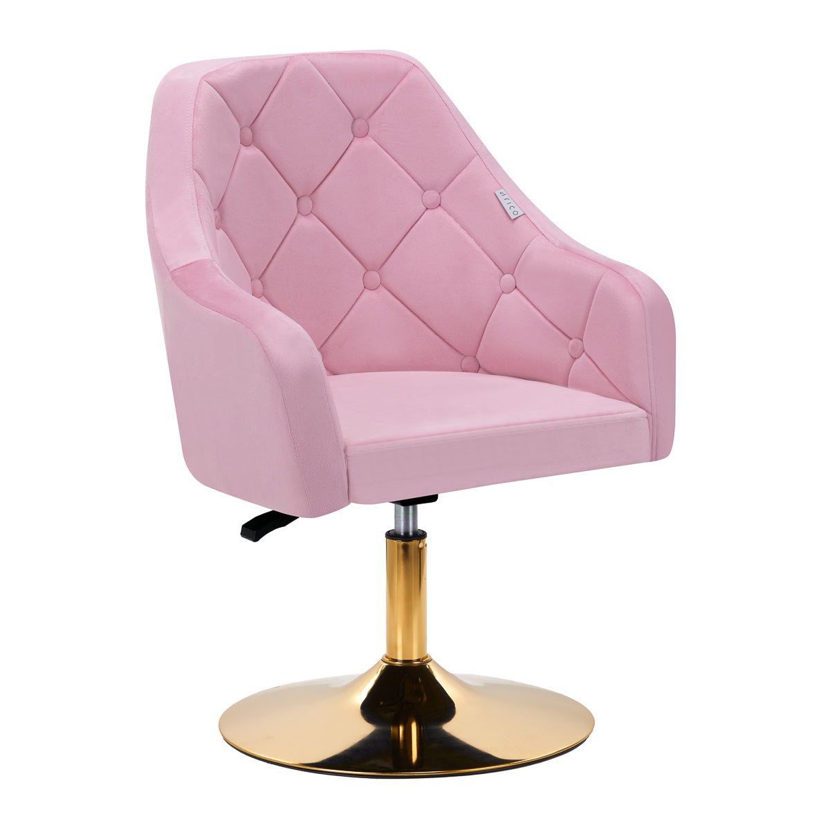 Silla giratoria 4Rico QS-BL14G rosa