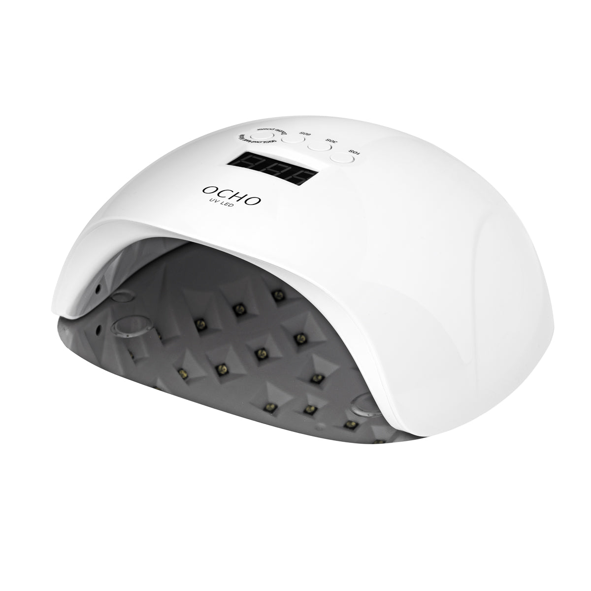 Lámpara Uñas UV LED Ocho Nails X13 65W Luz Blanca Blanco
