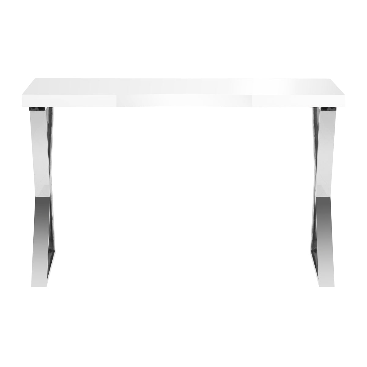 Mesa Manicura Momo 04 Plata-Blanco