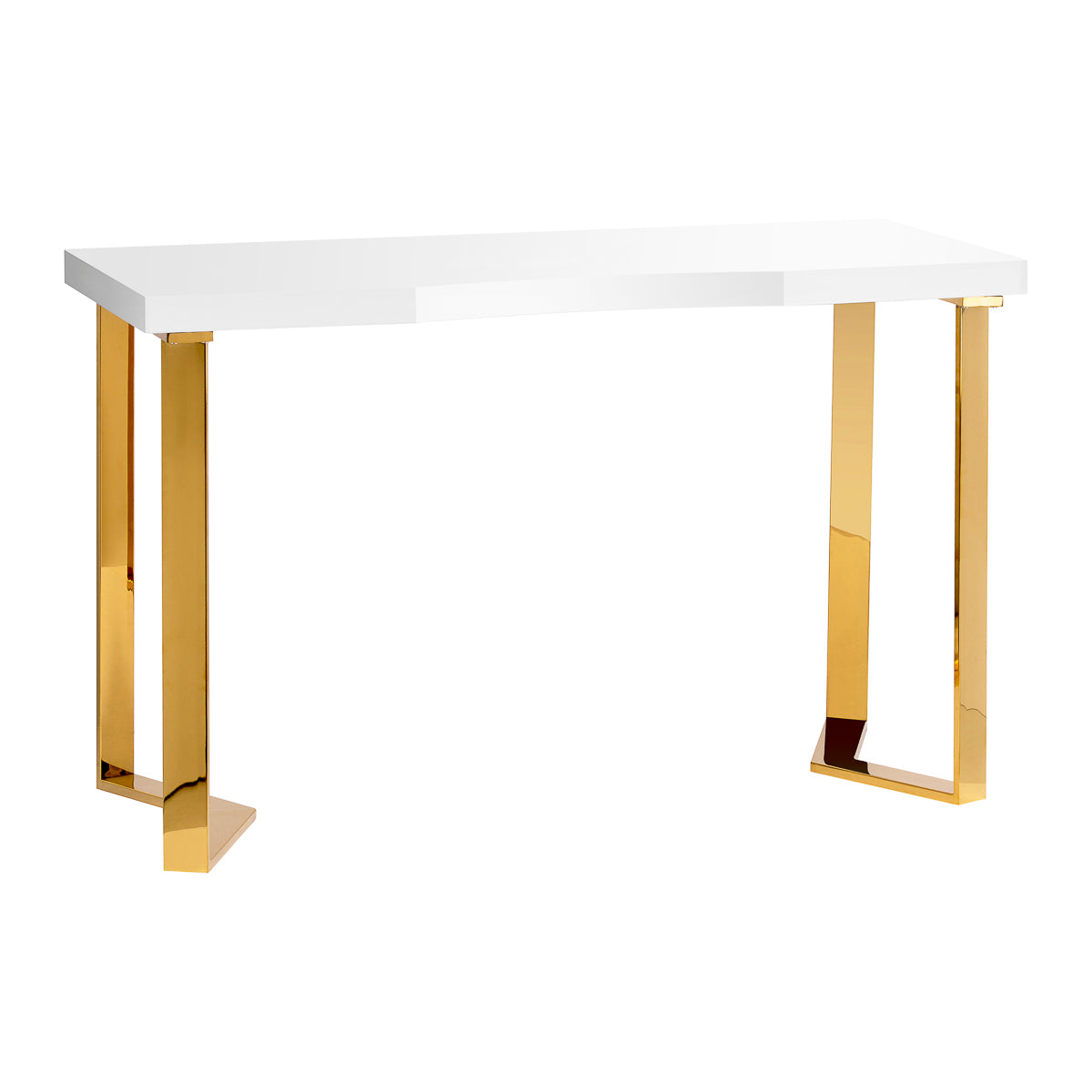 Mesa Manicura Momo 05 Oro-Blanco