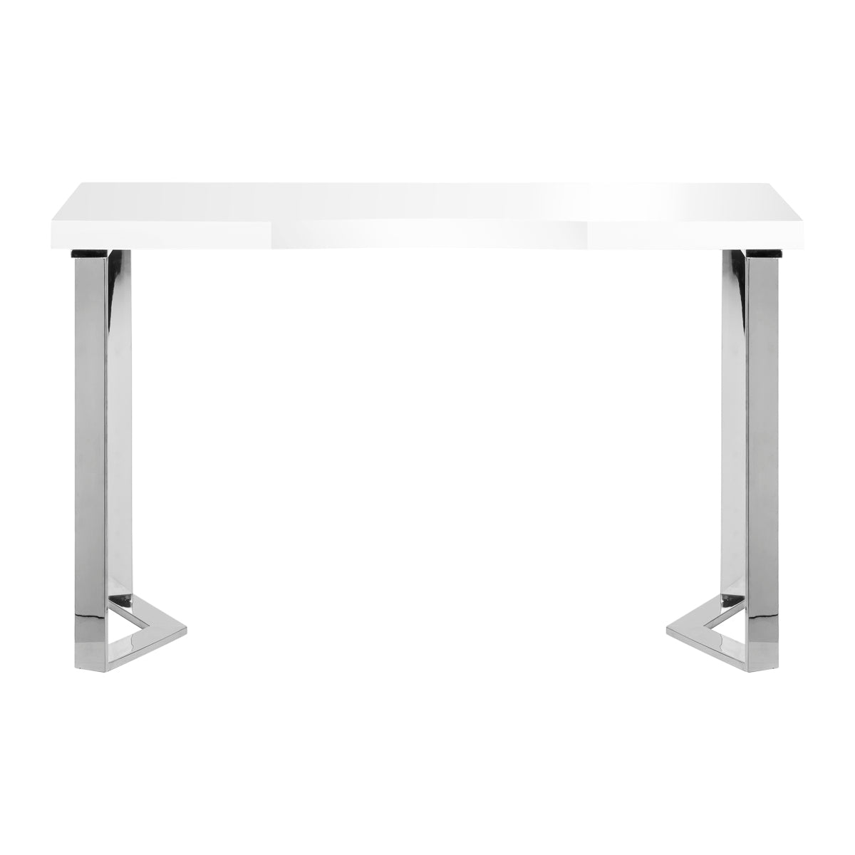 Mesa Manicura Momo 05 Plata-Blanco