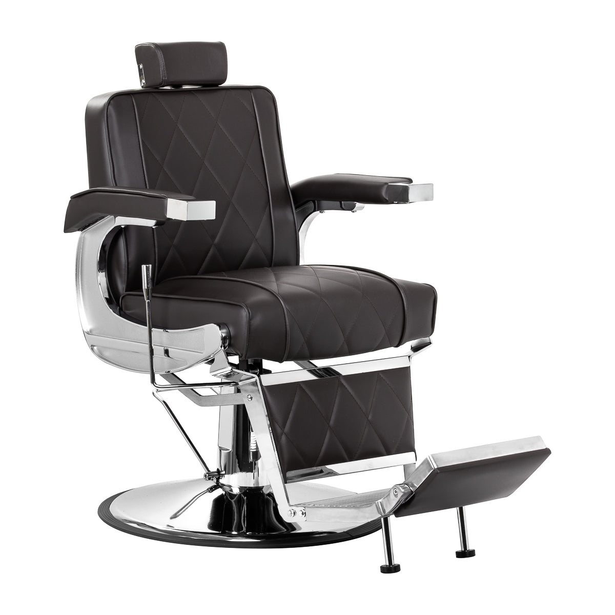 Sillón de Barberia Hair System BM88066 Marrón