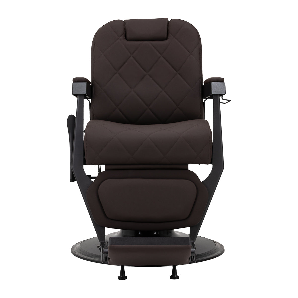 Sillón de Barberia Gabbiano Bruno Marrón-Negro