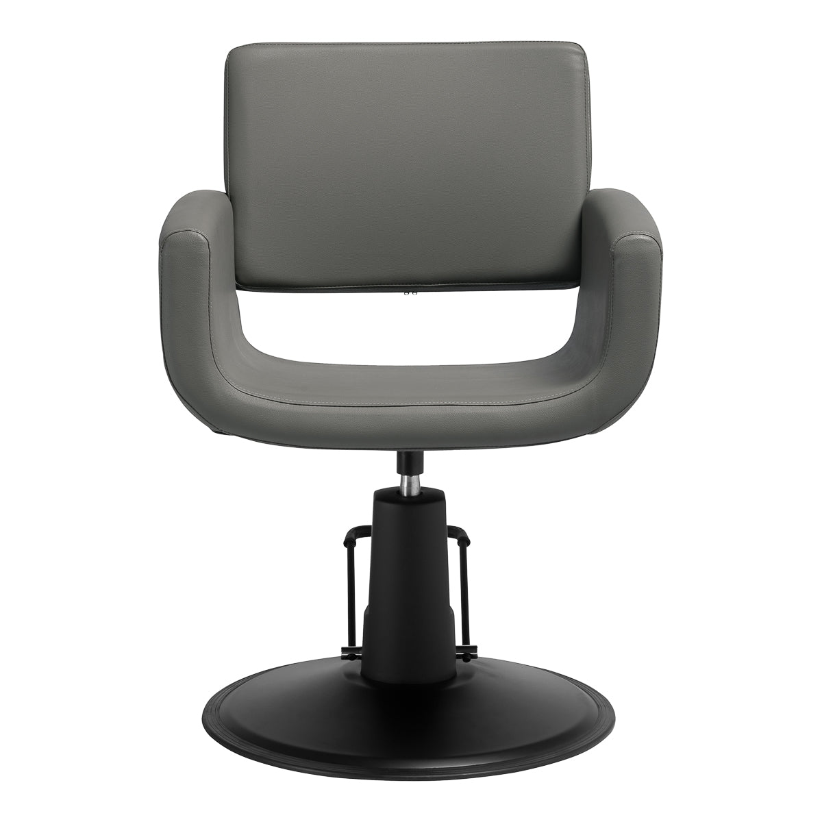 Sillón de peluquería Gabbiano Mataro Gris-Negro