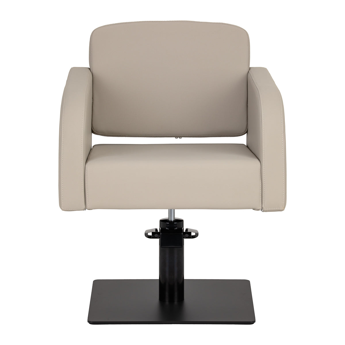 Sillón de peluquería Gabbiano Elda Beige-Negro