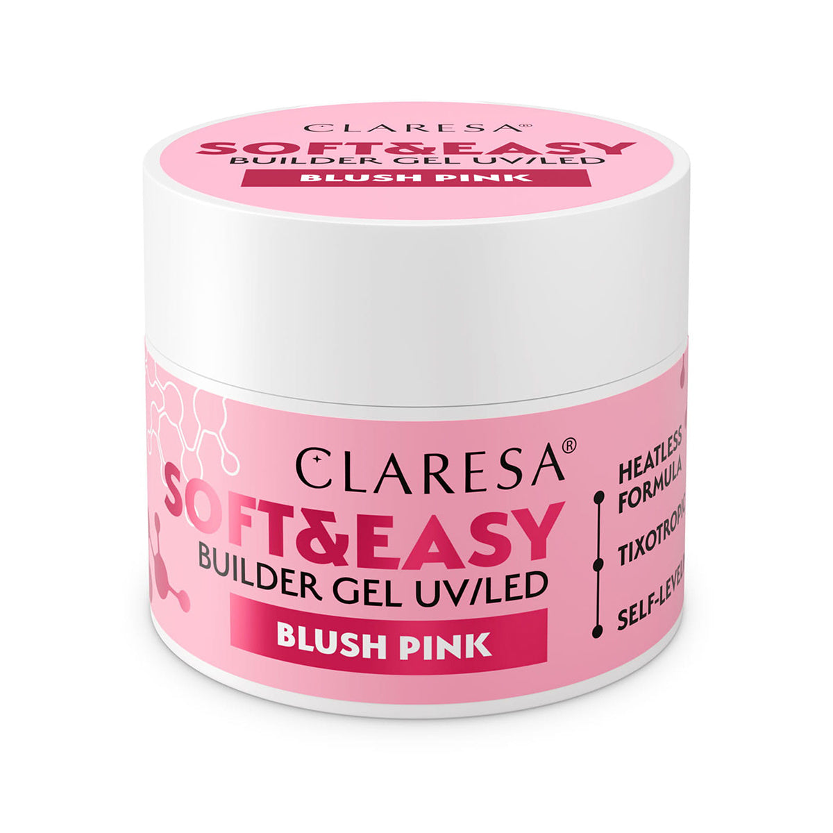 Gel constructor Claresa Soft&Easy rosa rubor 90g