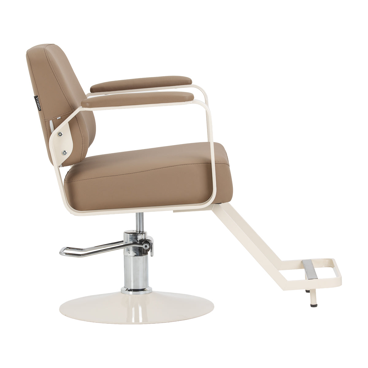 Sillón de peluquería Omega Aurora Marrón claro