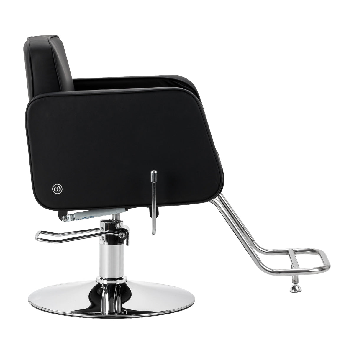 Sillón de peluquería Omega Andromeda Negro