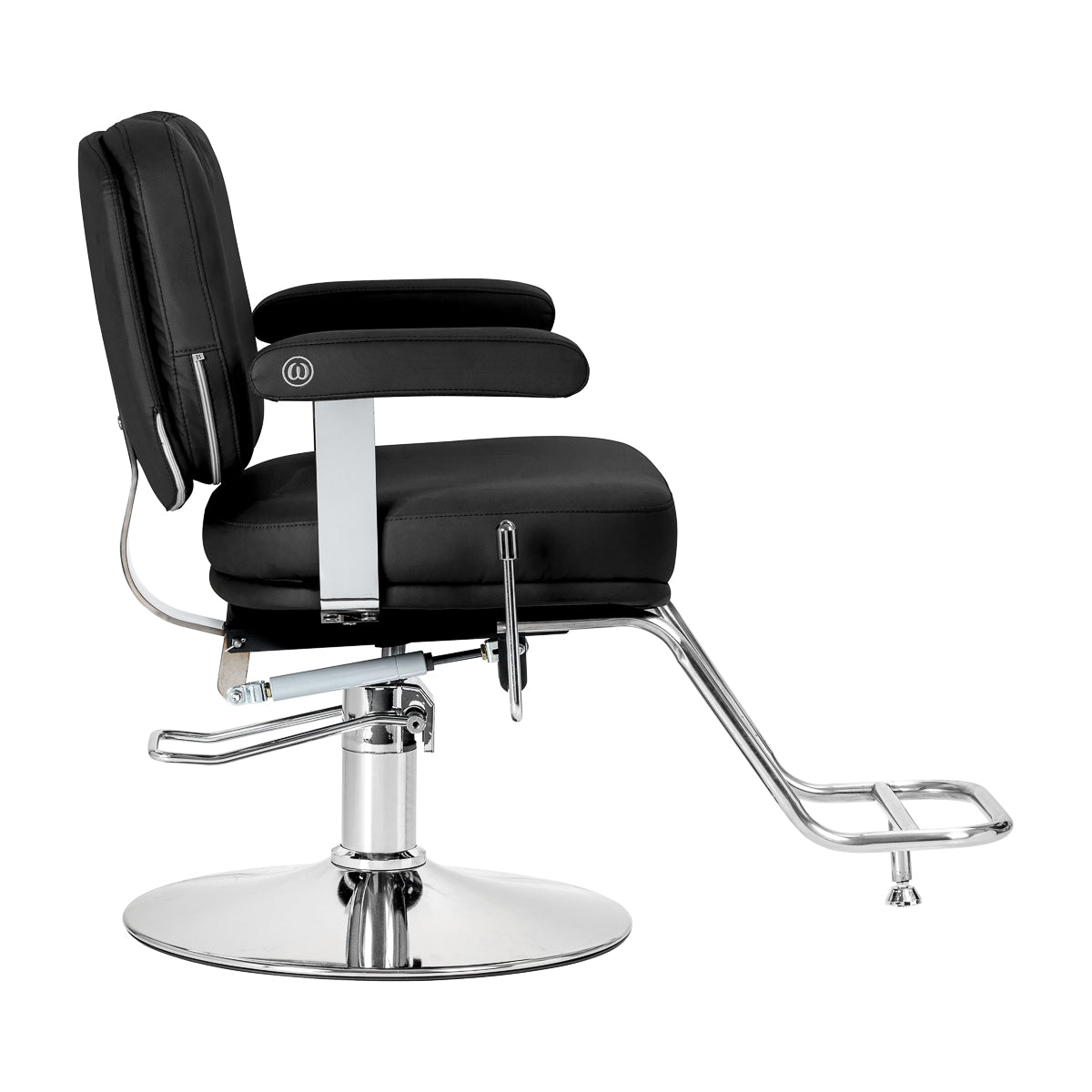 Sillón de peluquería Omega Astra Plus Negro